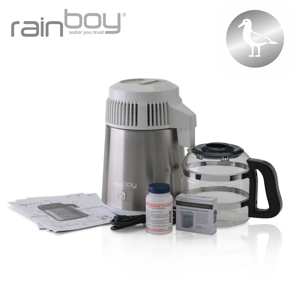 
                  
                    Rainboy Albatros Waterdistiller wat zit in de doos
                  
                